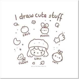 kawaii stuff Posters and Art